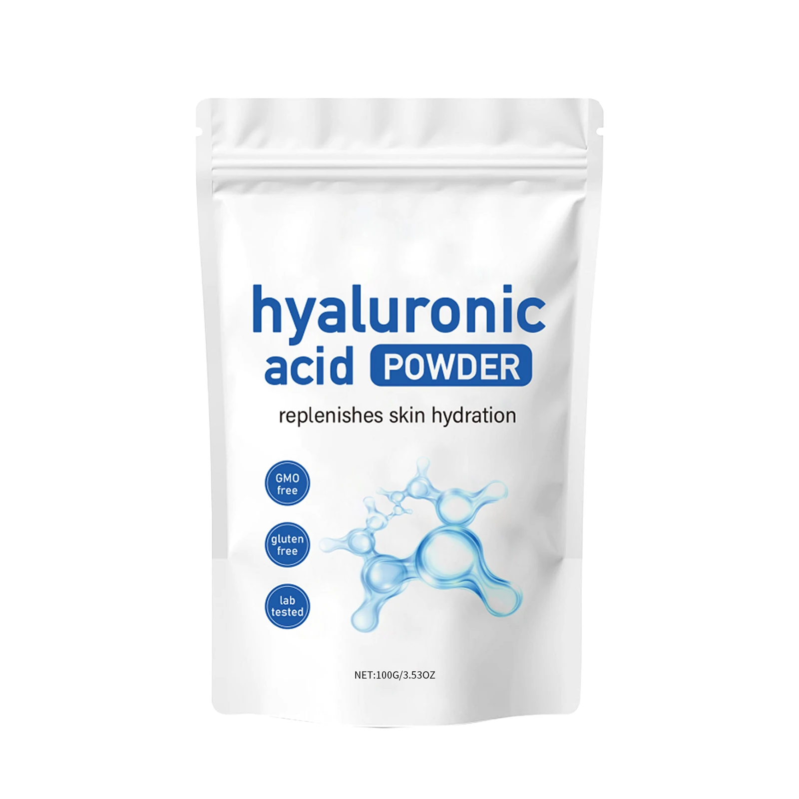 Hyaluronic Acid Powder Facial Mask Relieve Dryness Deep Cleansing Face Increase Skin Elasticity Firming Lifting Smooth Skin Care