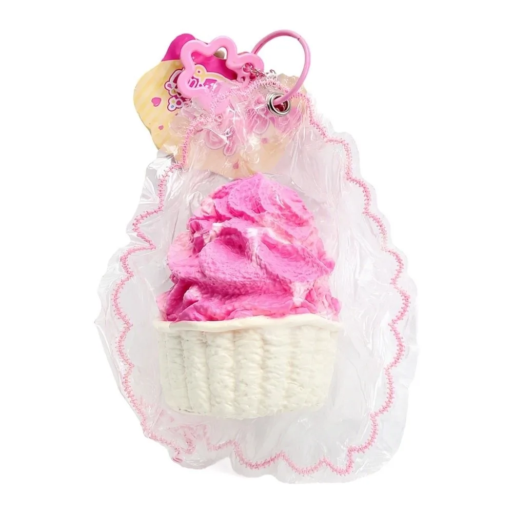 Мягкий брелок-антистресс в форме капусты, формуемый вручную, мягкий брелок-мороженое, подвеска на сумку, подарки для детей.
