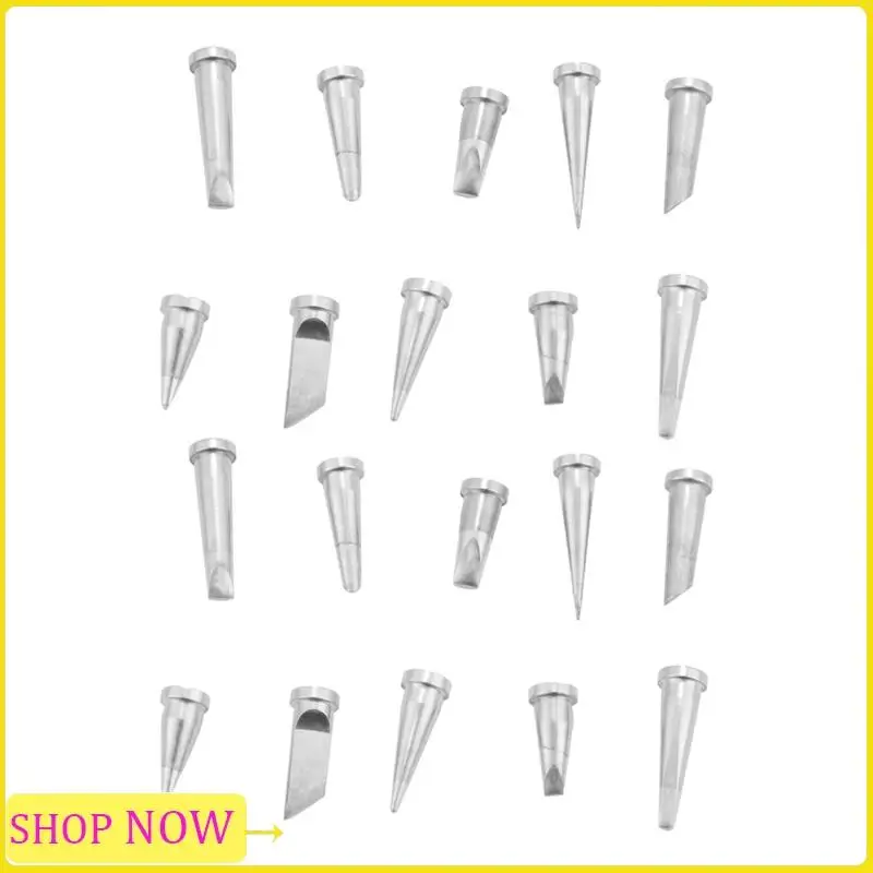 

Especial 20Pcs Durable Soldering Tip Set For Weller WSD81 WD1000 WSP80 WP80 LT Soldering Station
