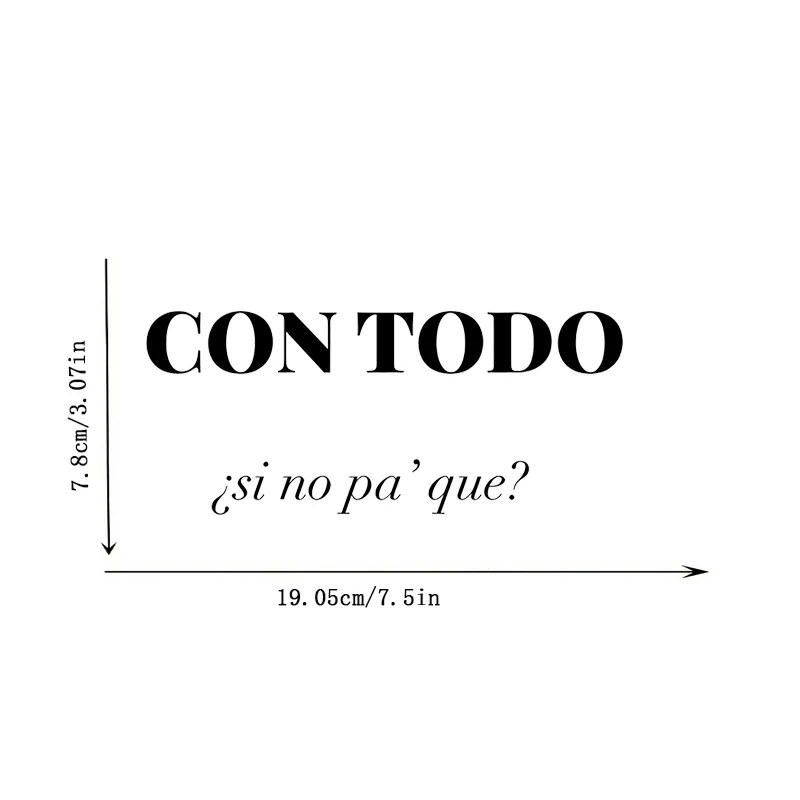 Go All Out, Otherwise What's the Point? Mirror Makeup Mirror Stickers, Car Sticker, Car Window Decoration, Vinyl Sticker