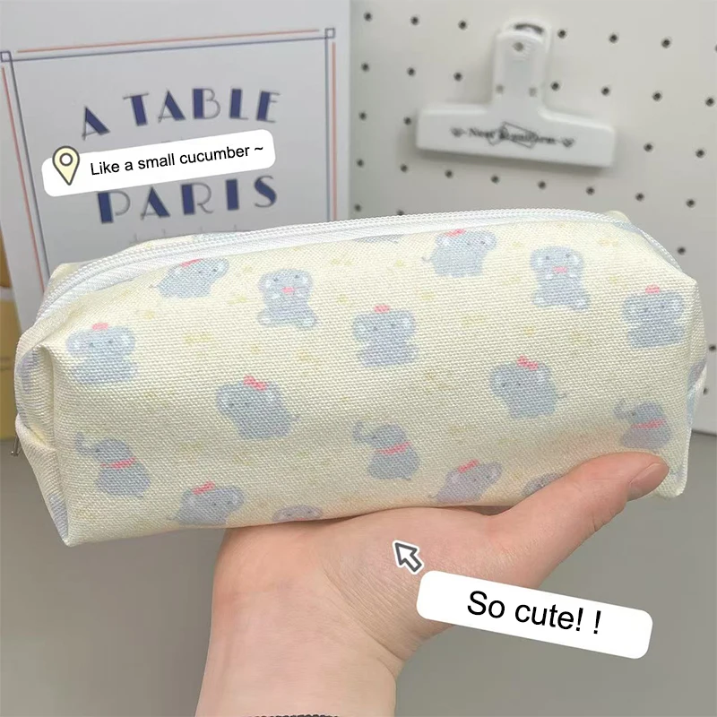 Cartoon Large Capacity Pencil Case Multifunctional Storage Bag School Office Stationery Student Gifts