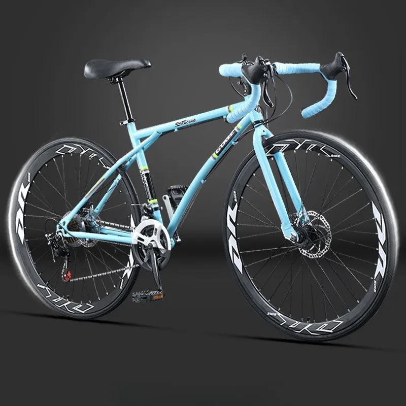 Bicicleta de carretera para hombre, estudiante y adolescente, 700C, carreras de ciclismo, audiófilo de lujo, garantía de calidad, novedad de 2024