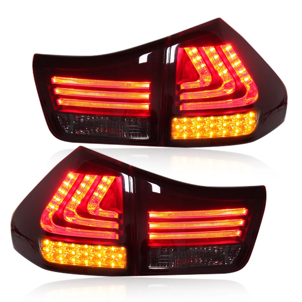 LED Rear Tail Light For Lexus RX330 RX350 RX400h 2004-2009 DRL Rear Tail Lamp Signal Brake Reverse Foglights Car Accessories