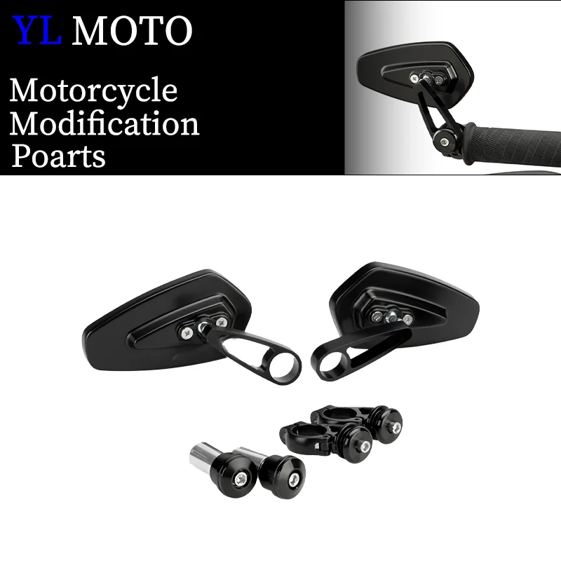 Motorcycle Handle Bar End Mirrors For CFMOTO 450NK 650NK 675NK 800NK 250NK Handlebar Rearview Mirror