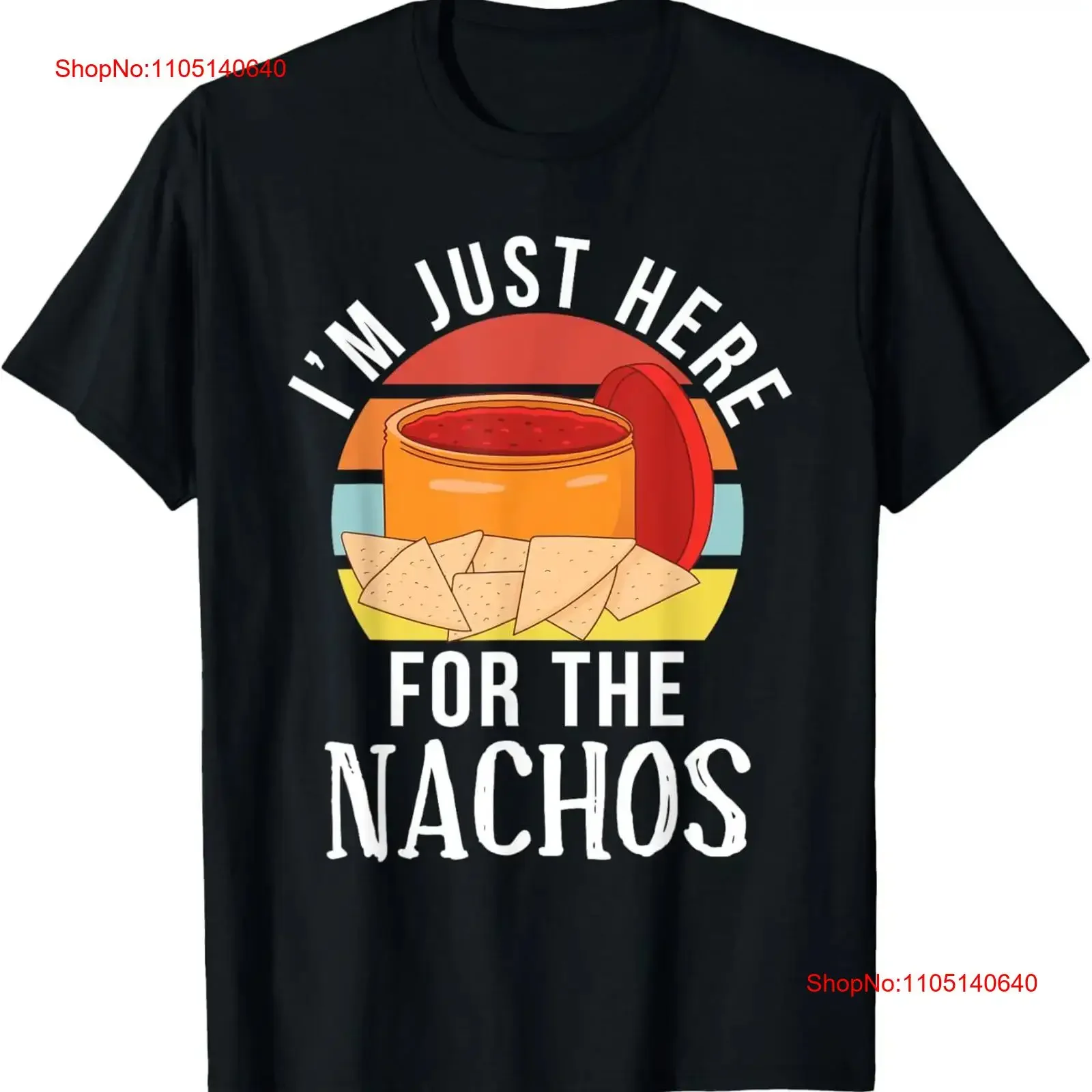 Sólo aquí para los Nachos Snack Food camiseta mexicana vintage lavada suave unisex ligeramente gráfico elegante versátil estirado