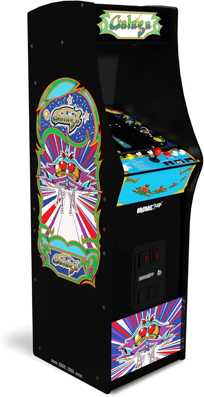 Deluxe Arcade Machine w/ 14 Classic Games & WiFi Leaderboards, 5ft Tall