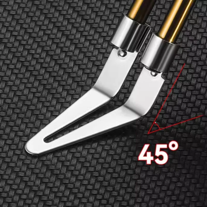 Gładka główka 45 °   Kolanko Stal Nierdzewna Lutownica Regulowana Klamra Zderzak Samochodowy Spawanie Plastiku Pręt do Spawania Termotopliwego Naprawa