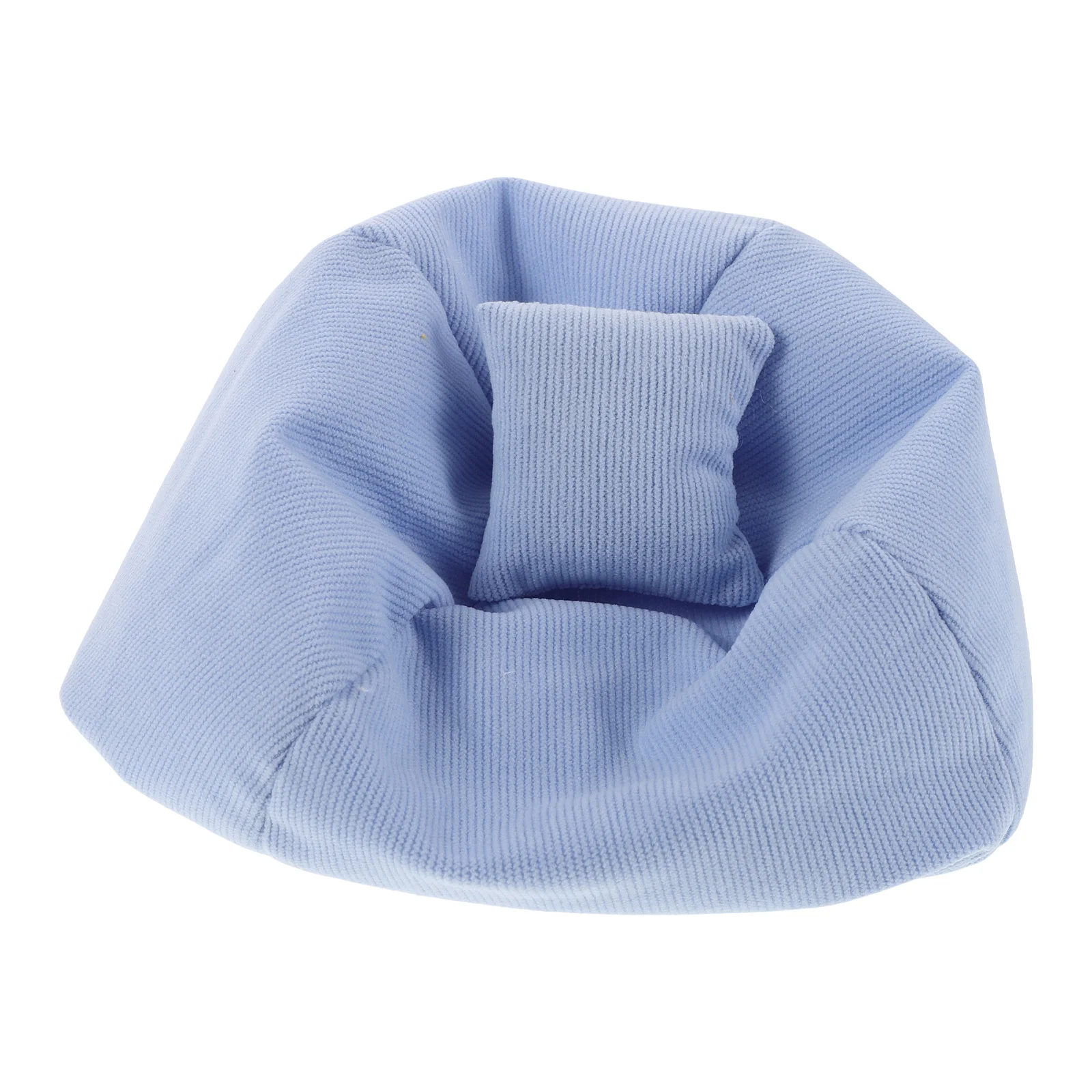 Base de canapé paresseux, 1 pièce, Mini canapé rempli de mousse souple pour tableau de bord de voiture, présentoir d'étagère de bureau, accessoire de décoration de meubles miniatures mignons