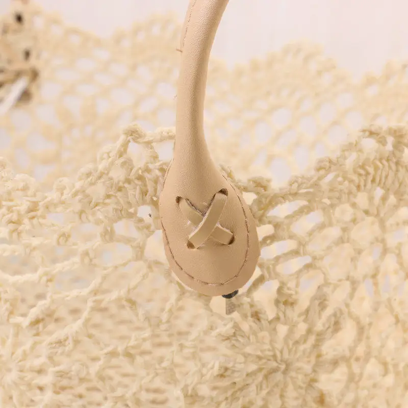 PYH hand-crocheted cotton thread desktop picnic fruit egg key snack storage washed with without deformation