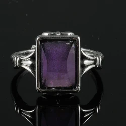 1pc100% natural garnet Oval gemstone ring, suitable for women adjustable copper plated 925 silver ring for parties and gifts