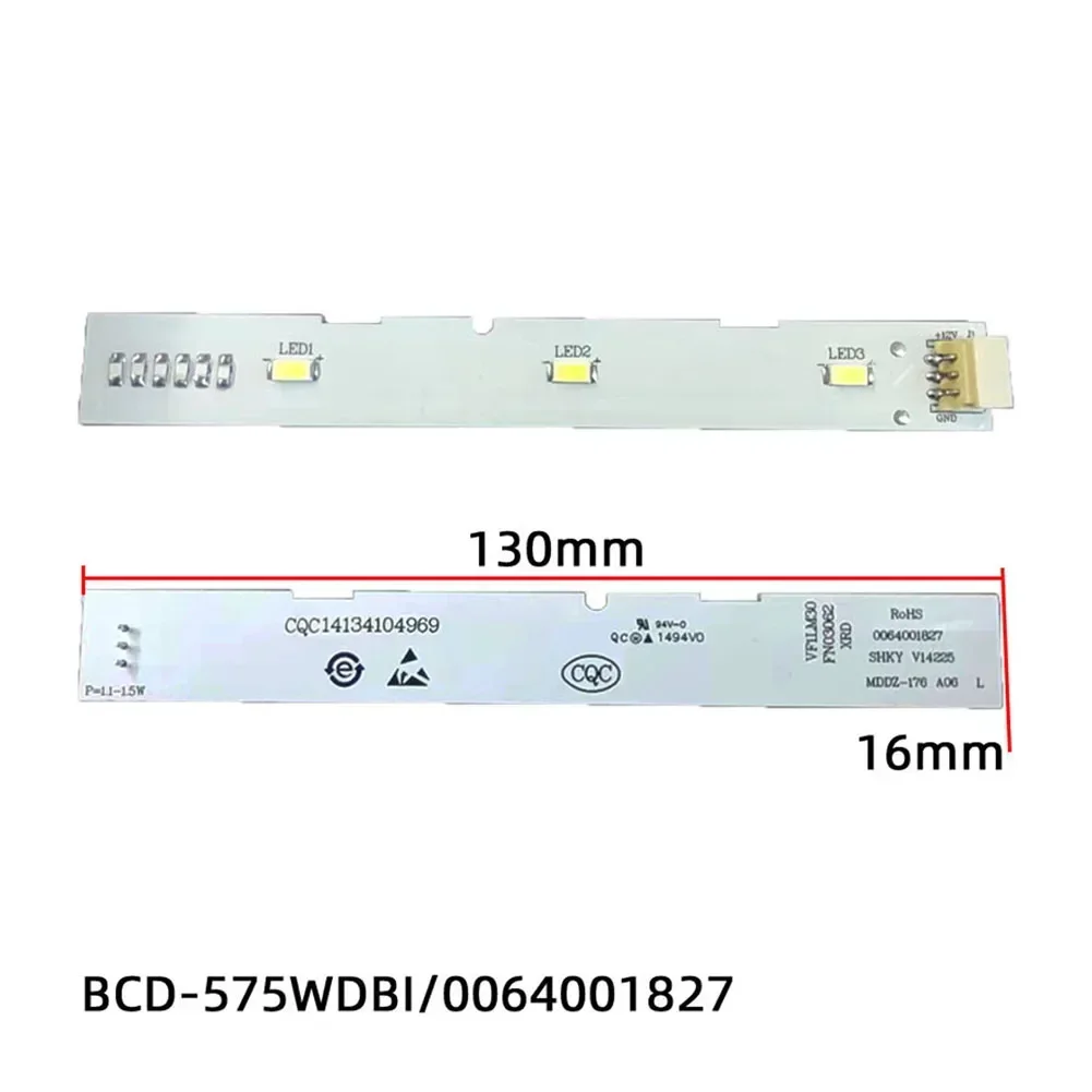 Haustür-Kühlschrank, gekühlte LED für Haier BCD575WDB 518WDGH 0064001827   Haushalt Gefrierschränke Kühlschränke Zubehör