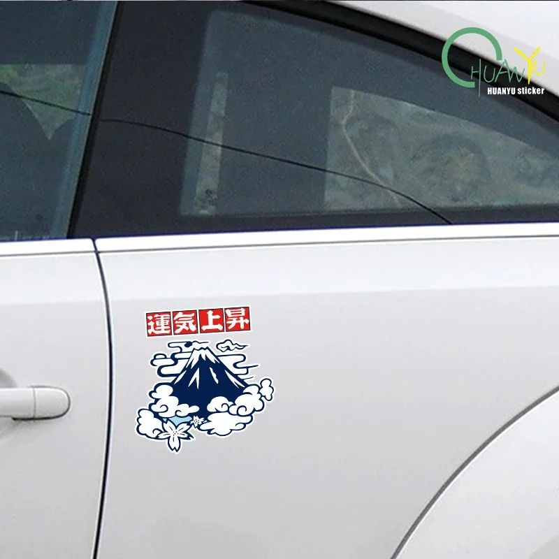 Good Luck Up Reflective Sticker For Car Motorcycle Helmet Decor