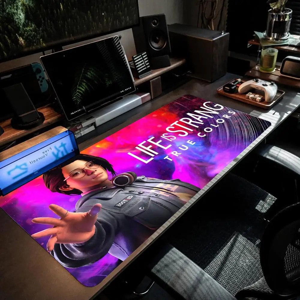 L-Life Is Strange Mouse Pad Keyboard Mouse stitch Mouse pad,Gaming Accessories,Long Desk Mats,PC Parts XXL90x40cm