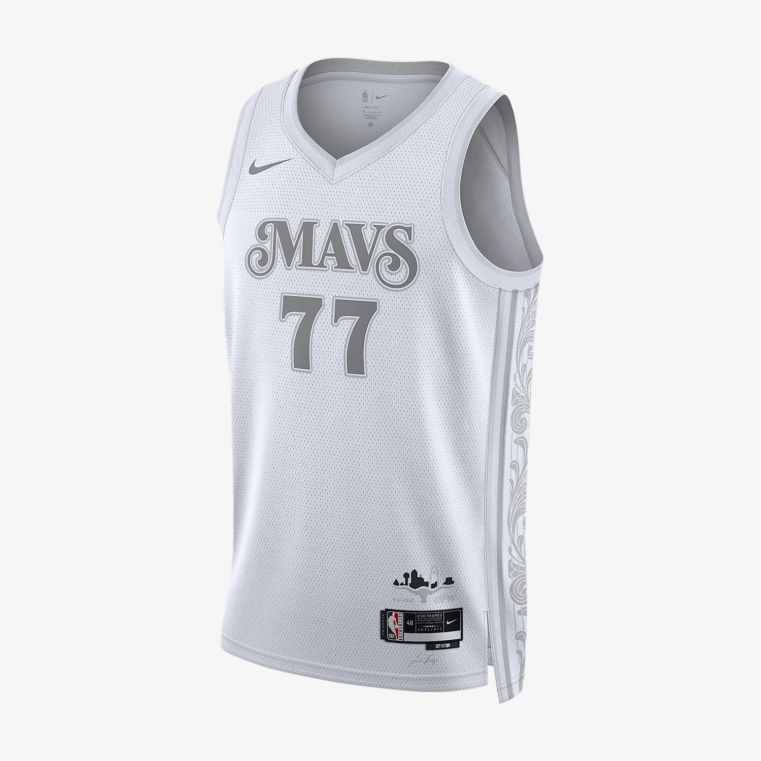 Официальный оригинальный осенний новый мужской дышащий спортивный баскетбольный трикотаж Nike с v-образным вырезом FQ4339-100