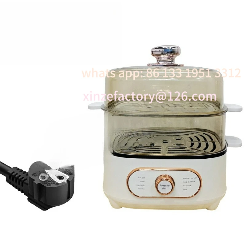 110V electric steamer household multi-functional electric hot pot small home appliance steam pot breakfast machine electric cook