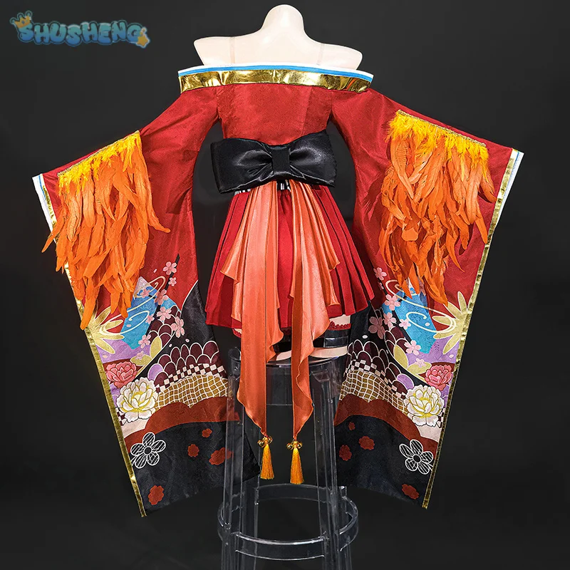 

New Taihou IJN Taihō Cosplay Costume Anime Game Azur Lane Women's Sexy Kimono Dress Headwear Props Socks Halloween Party outfit