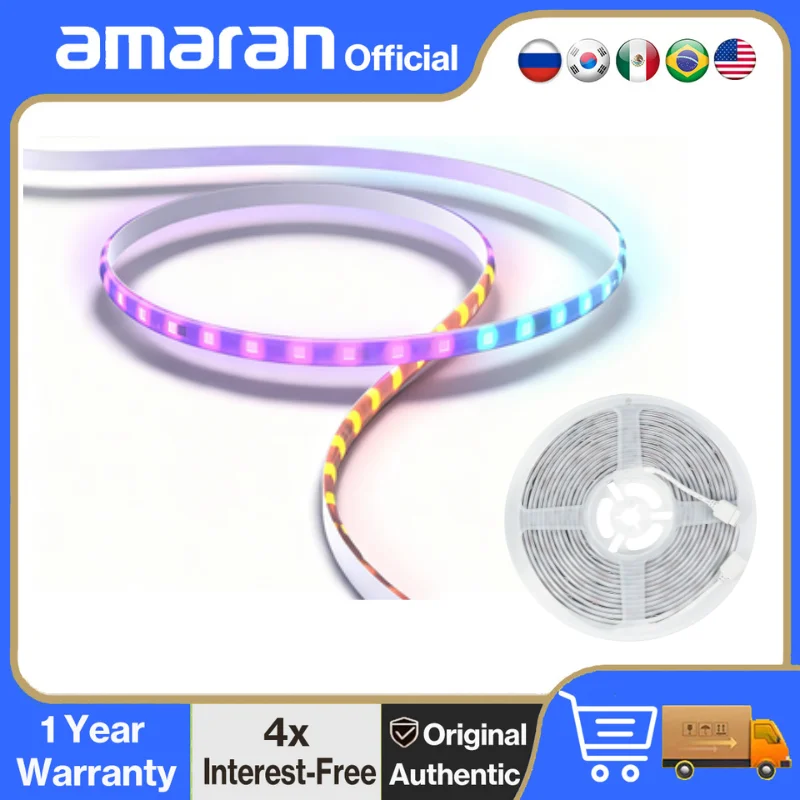 amaran-sm5c-rgb-smart-pixel-led-bande-lumineuse-300-pixels-5-metres-extensions-intelligente-commande-vocale-pour-les-createurs-de-contenu-par-aputure