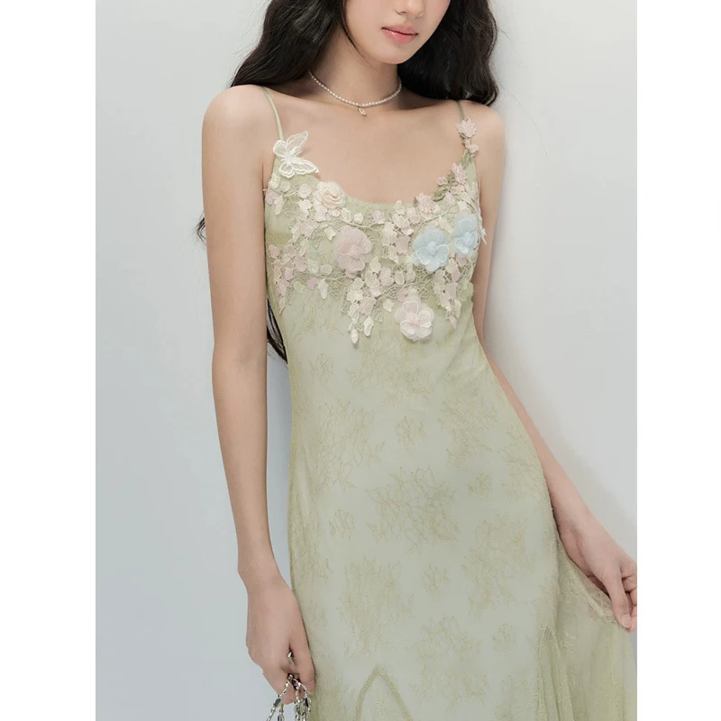 Y2K Vintage 2000s Women Velvet Dress, Embroidered Ribbon Detail Pleated Fishtail Mermaid Hem, Slim Fit Formal Evening Banquet So