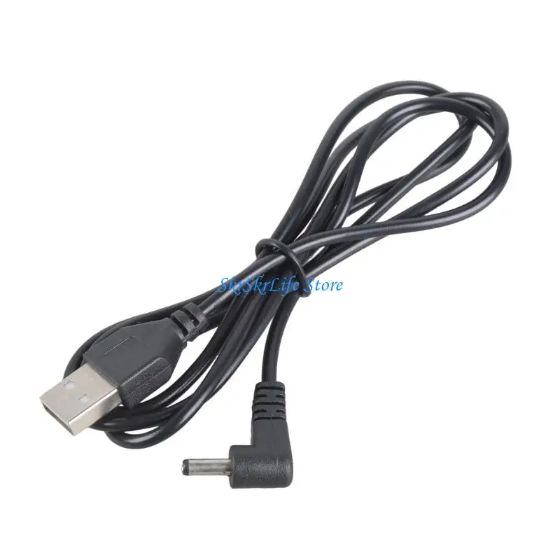 E65E Angled 3.5mm Power Cord USB Male To Drum For Dense Installations Telecommute Electronics