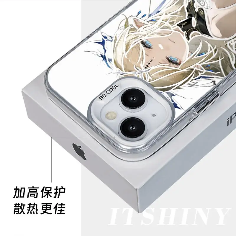 Чехол для телефона Wuthering Waves Cartethyia для Oppo Realme 15 14 13 12 11 10 9i 8 8i C75 C65 C63 C55 C53 C35 C33 C20 Pro Plus 4G 5G