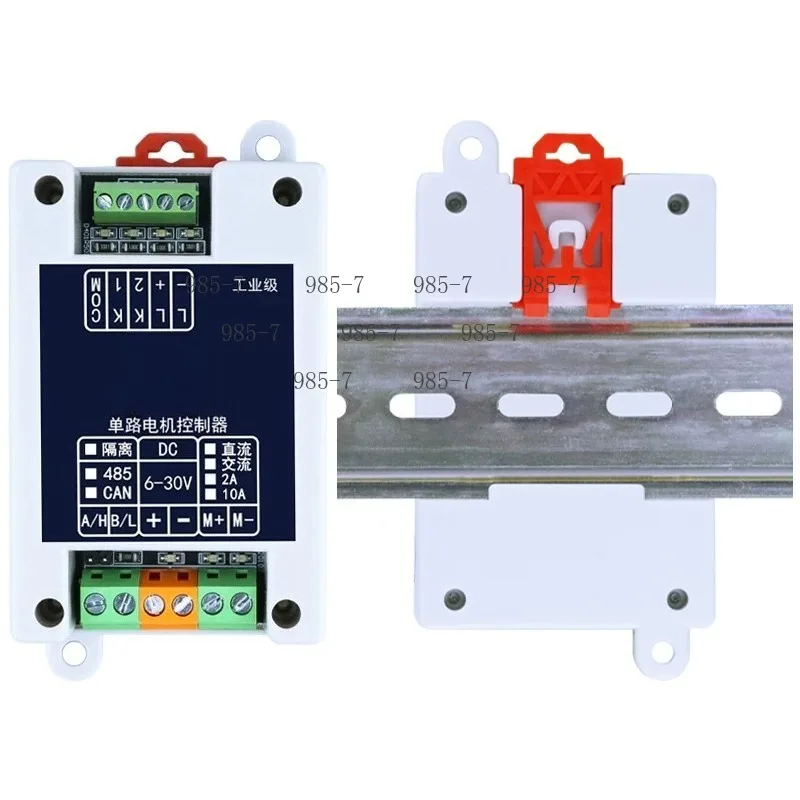 RS485 Adjustable Speed Motion Controller, Forward Reverse Drive Pulse Generator Compatible with PLC, Stepper Servo Motor