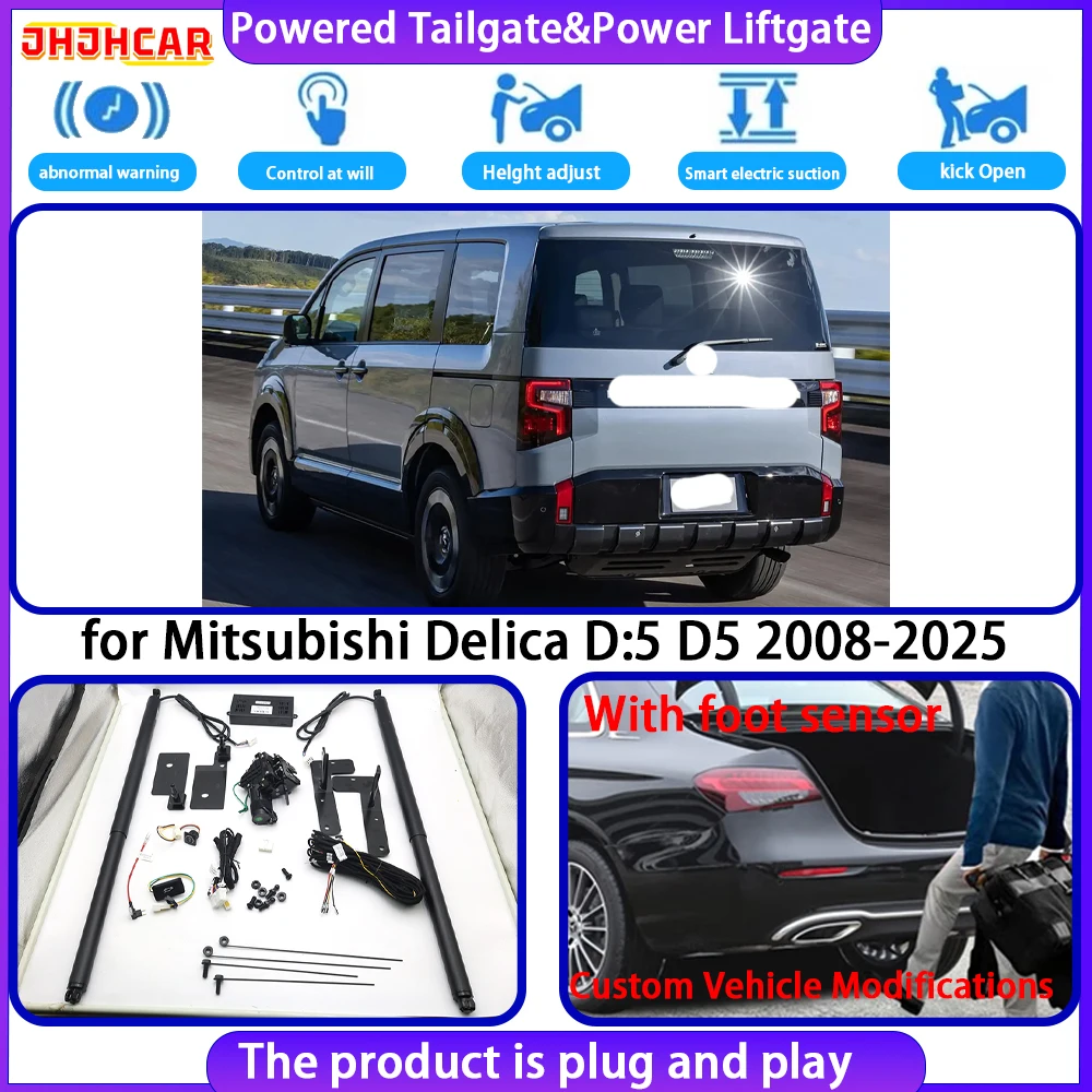 JHJHCAR for Mitsubishi Delica D:5 D5 2008-2025 OEM Smart Automatic Electric Powered Tailgate Power Liftgate Tailgate System