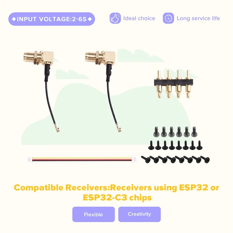 RX As TX JR-Bay Modification Kit Receiver Paired 915M/2.4G Dual Mode for FPV Long Range Drone RC Airplane DIY Part-ABAM view 6