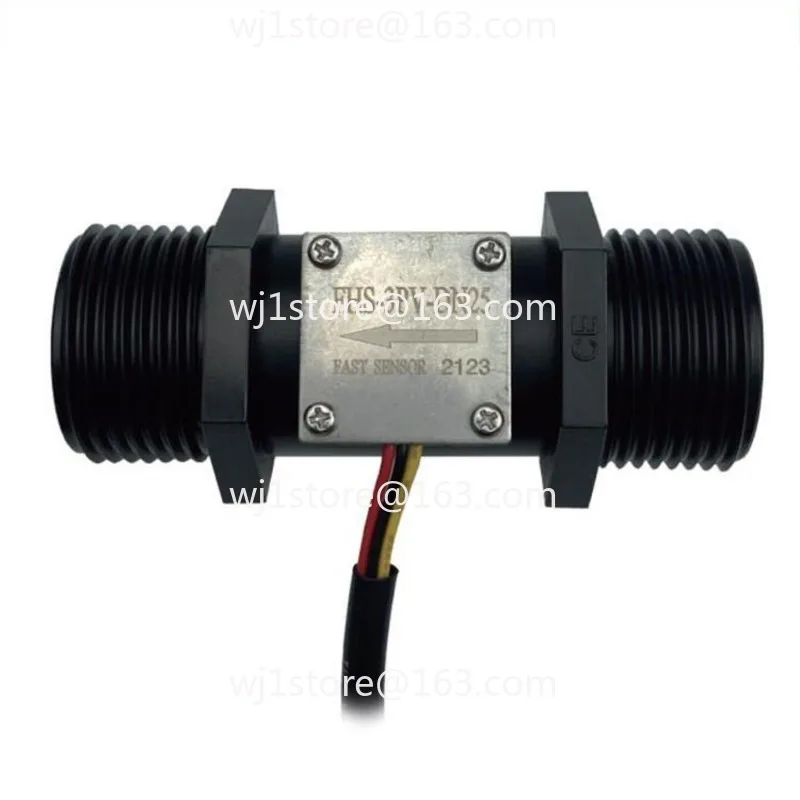 Factory direct sale Industrial flow sensor FHS-3PV-DN25 large flow Hall water flow sensor, interface optional