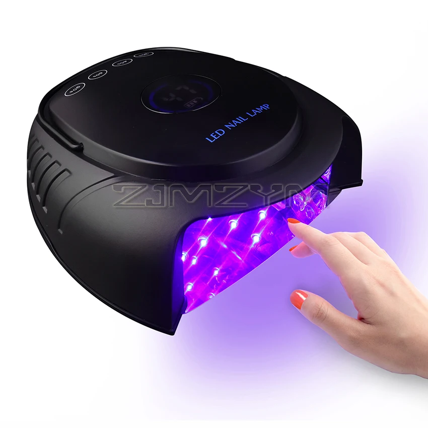 64 ワット充電式ネイルドライヤープロフェッショナル LED/UV ライトネイルマシンネイルランプタイミング機能付きネイルアートツール