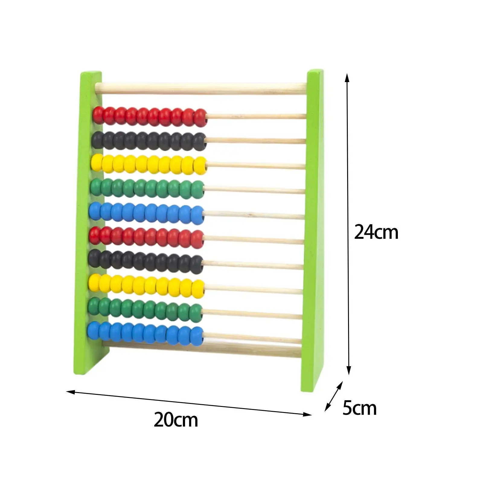 Abakus Lernspiel zeug frühe mathematische Fähigkeiten Montessori Geschenke zählen Abakus Perlen