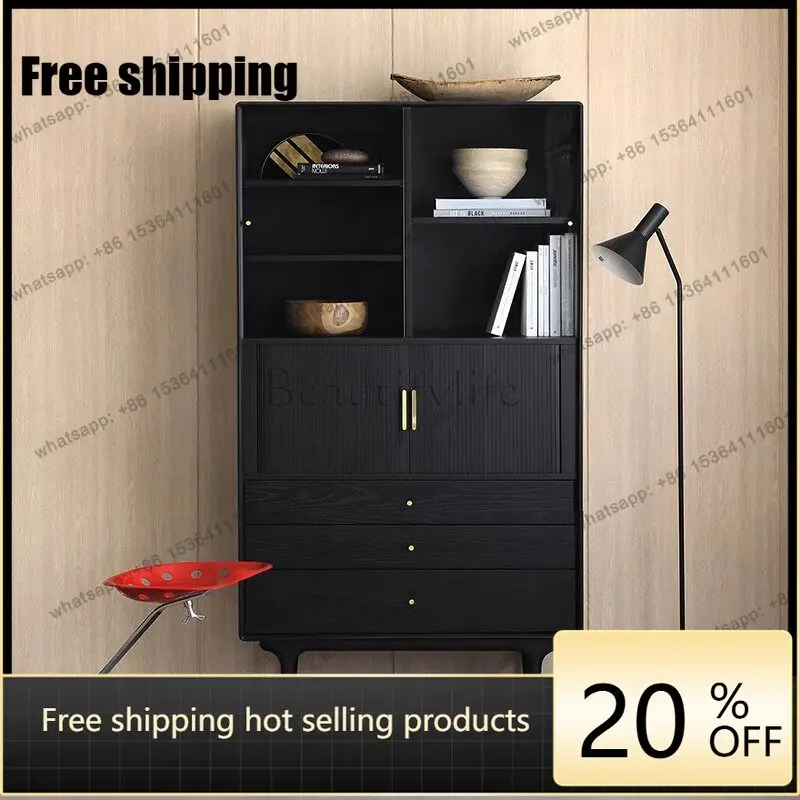 hot  medieval American solid wood locker small apartment storage display cabinetFactory Direct