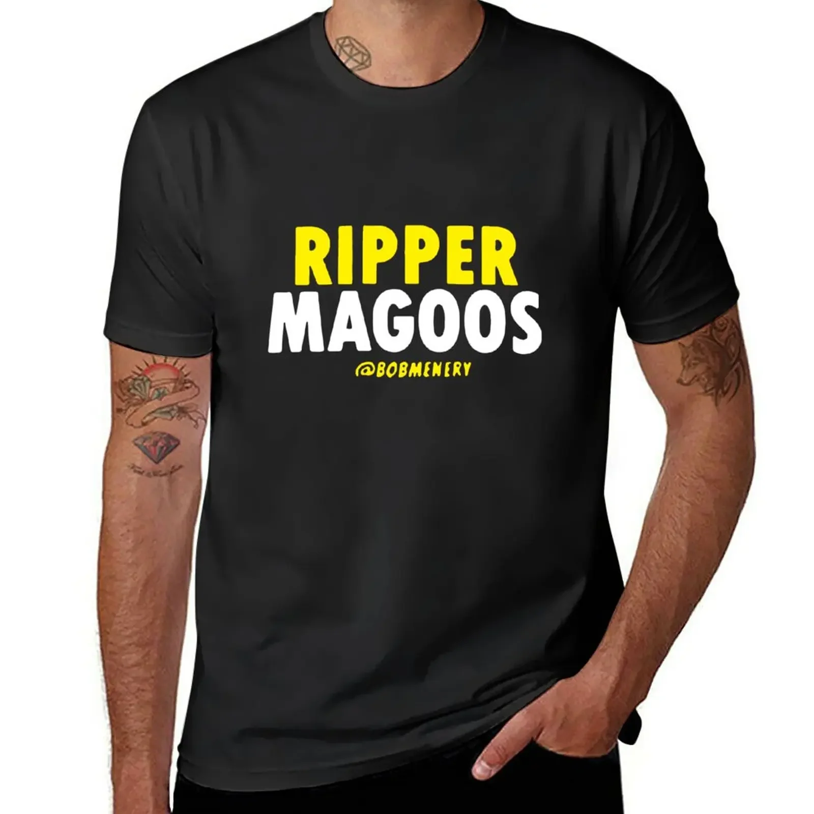 Ripper-Magoos-Bob-Menery-Jersey T-Shirt hippie clothes anime t shirts men