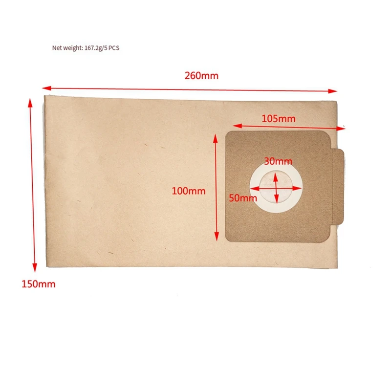 Sacos Aspirador para Karcher, Bp - BV 5/1, Bp - BV 5/1, Pacote de 10 Substituição