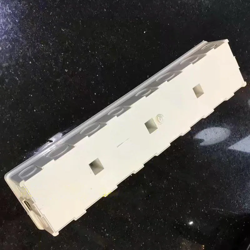 4*86 Type Junction Box Concealed PVC Wiring 4 Gang Switch Socket Four Together Bottom Dark Box