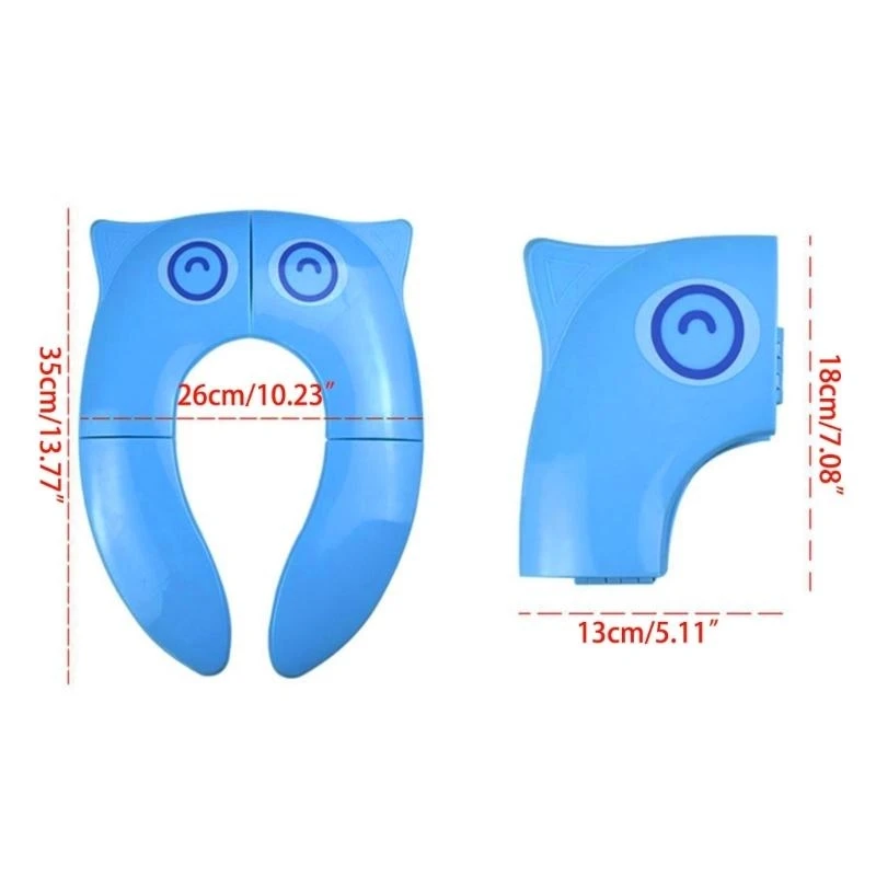 J15U Baby klappbarer Reise-Töpfchensitz, rutschfester tragbarer Toiletten-Trainingssitz für Kinder