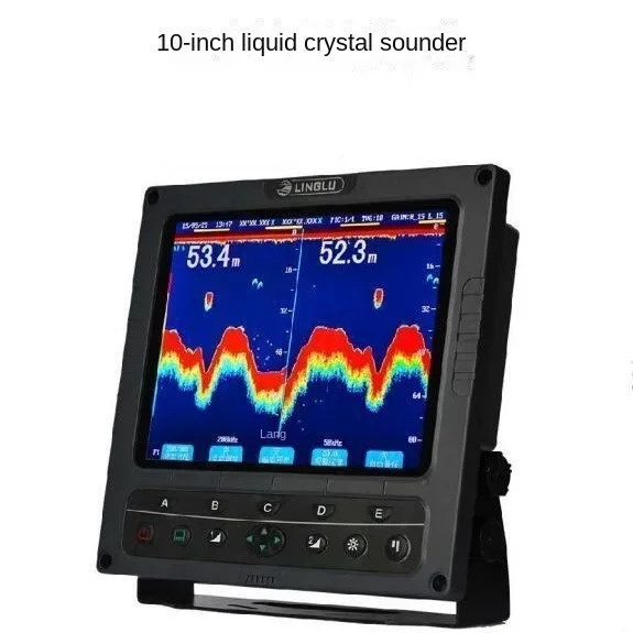 Hot sales Marine sonar sounder 10-inch LCD dual-channel sounder