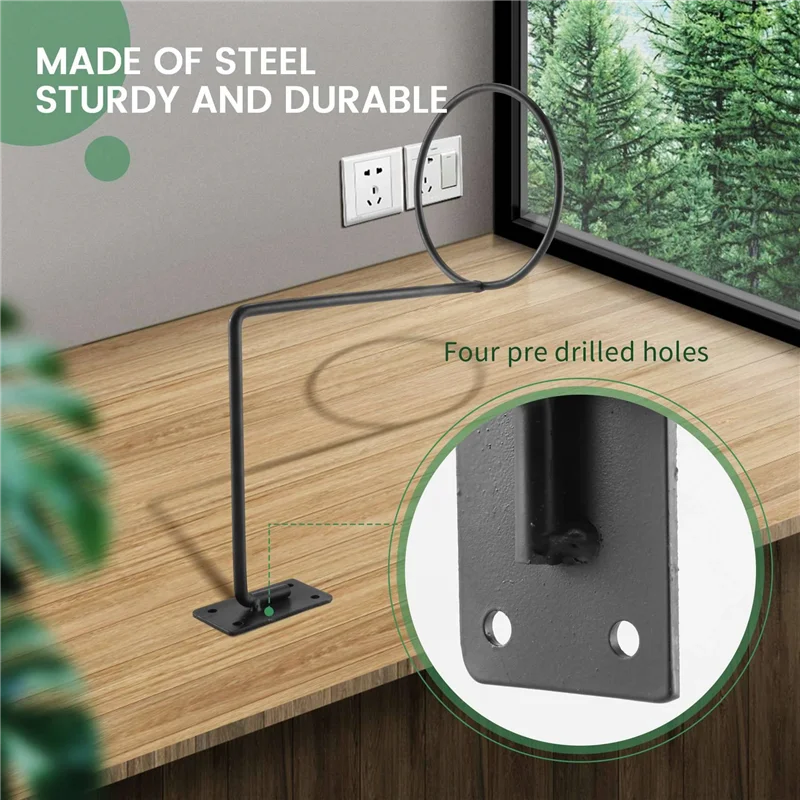 

AA50-5Pcs Metal Helmet Holder Helmet Hanger Rack Wall Mounted Hook For Coats,Hats,Caps Etc Upgraded Motorcycle Accessories