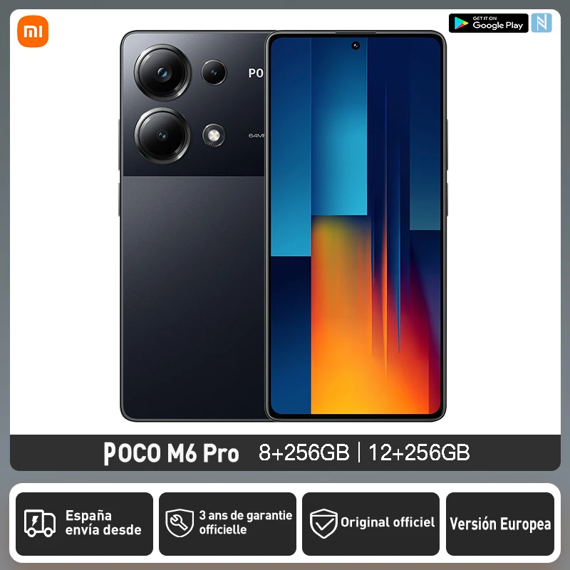 POCO M6 Pro Global Version 256GB/512GB MediaTek Helio G99-Ultra 6.67