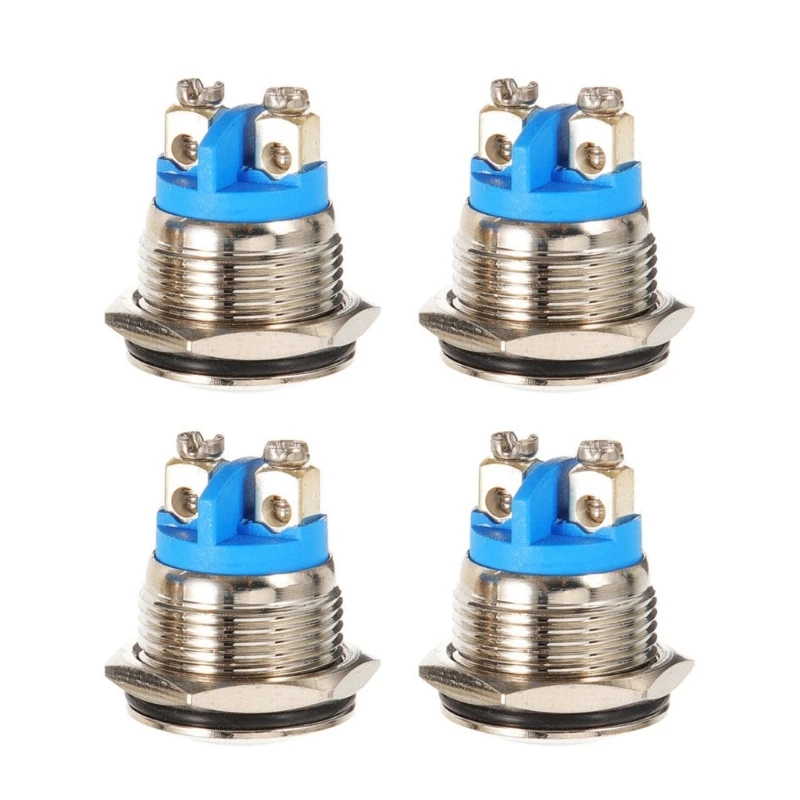 Professional Metal Doorbell Button Replacements 4pcs for Property Maintenance