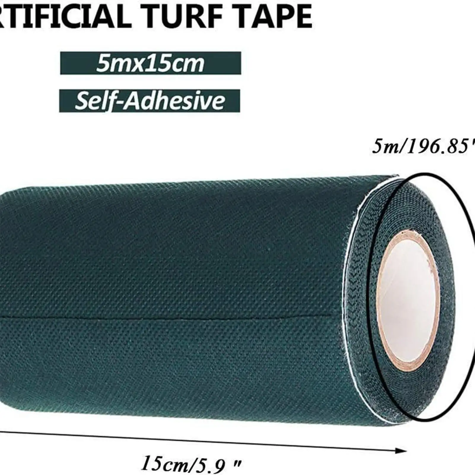 Ruban d'herbe artificielle ruban de gazon vert connexion adhésive fixe synthétique pour fixation extérieure tapis joint tapis de pelouse jardin