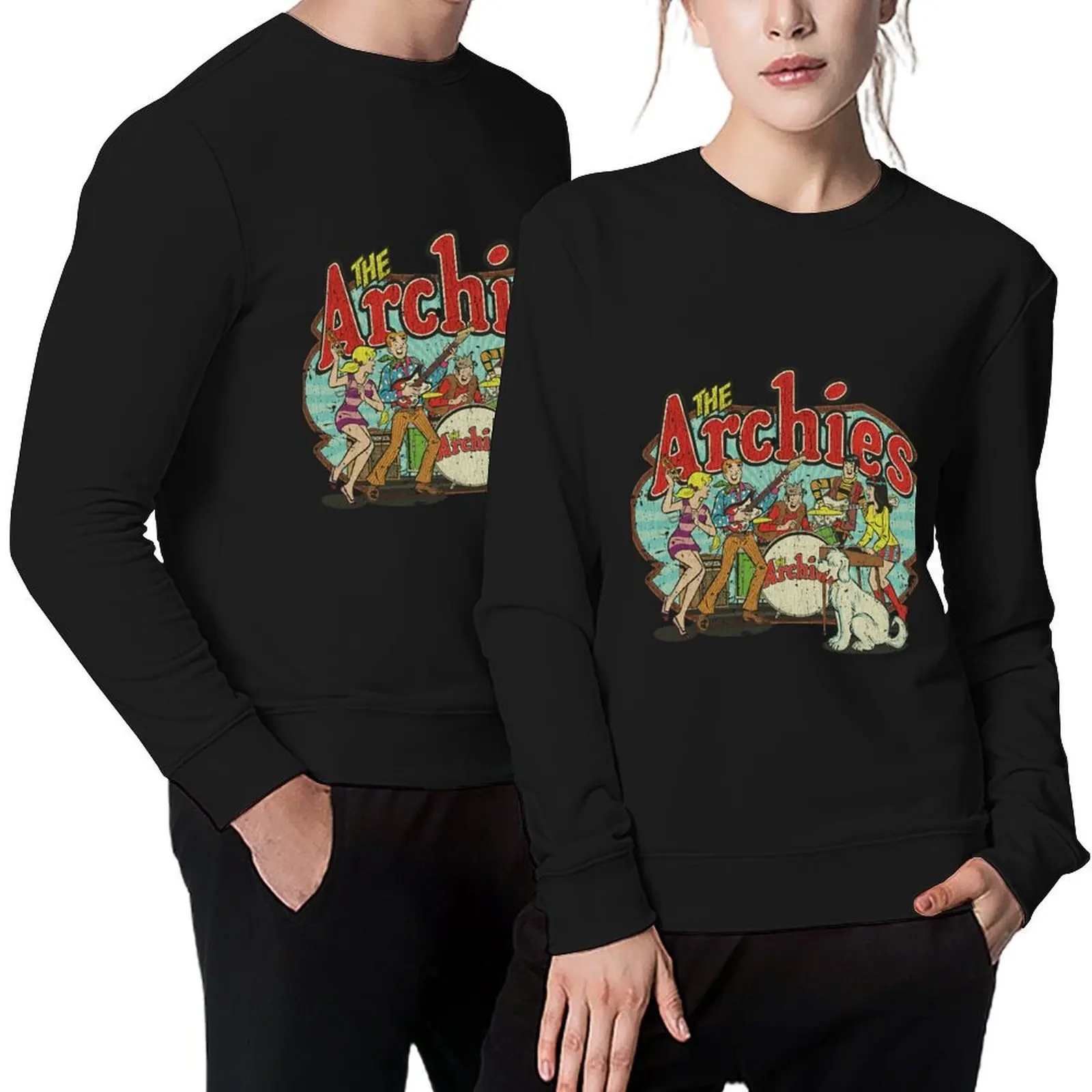 

The Archies 1967 Pullover men's sweat-shirt men's sweat-shirt set japanese style autumn clothes sweatshirt male