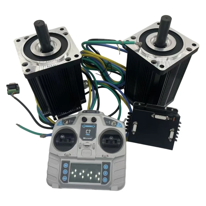 24V Permanent Magnet DC Motor 400W 3000 RPM Kit with Driver LKBS48302C