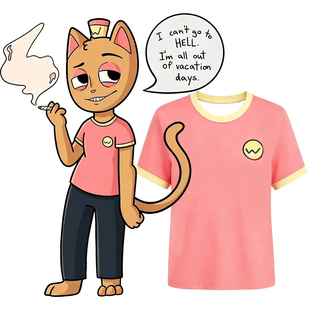Game Undertale Burgerpants 3D Full Print Baseball Jersey Short Sleeve T-shirt Cosplay Costume for Men Women Streetwear Loose Tee