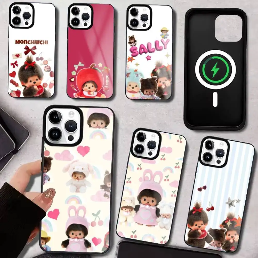 

Cute M-mon C-chhichis-s Phone Case For iPhone17,16,15,14,13,12,11 Plus,Pro Max Magnetic For Magsafe Wireless Charging