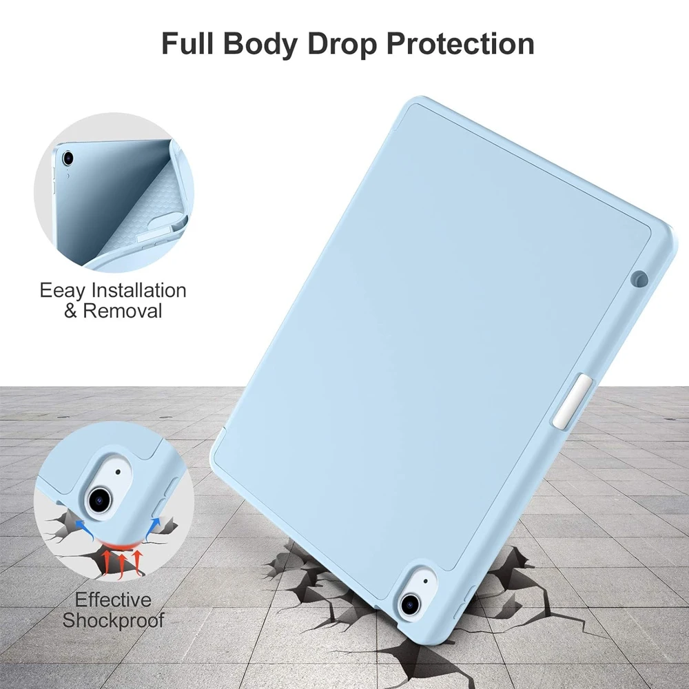 حافظة لجهاز iPad Air 11 M3 M4 4 5 Pro 13 M5 12.9 A16 2025 10th Generation Fund لجهاز iPad Mini 6 7 10.2 7th 8th 9th الغطاء الواقي #2