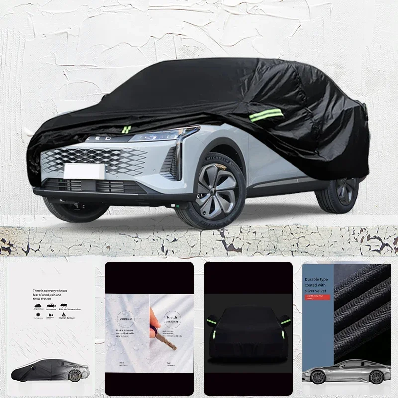 For Exeed Stella Anti-UV Sun Shade Rain Snow Resistant Dustproof Black Cover Car umbrella Full Car Cover Outdoor Protection