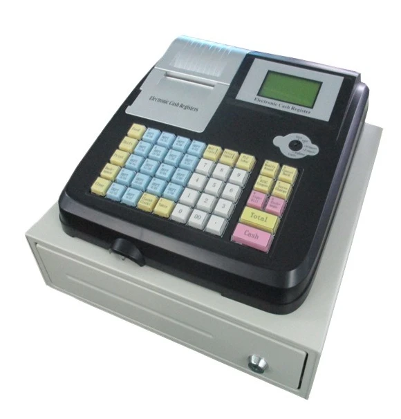 Caja registradora M3000, caja registradora totalmente en inglés, catering/supermercado/cidad de ropa/tienda de hamburguesas/tienda de té con leche