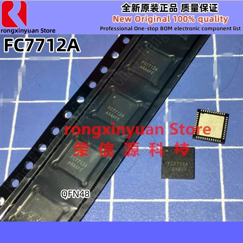 5Pcs FC7712A FC7712 L6759DTR L6759D PI3VDP411LSZBEX PI3VDP411LSZBE PI3VDP 411LSZBE RT9939GQW RT9939 QFN-48 100% New original