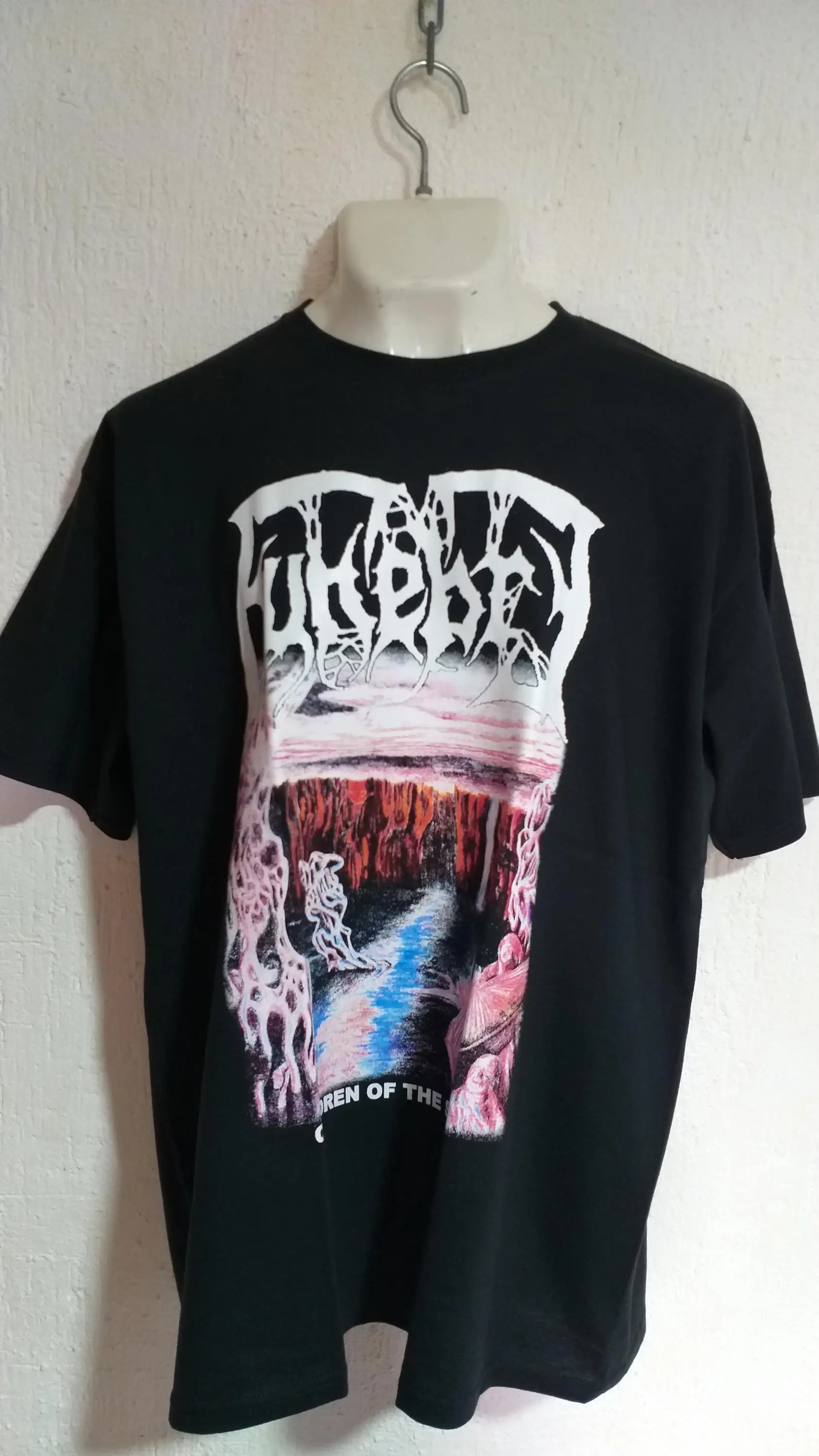 Funebre children scorn T shirt death metal demigod autopsy immolation grave L large