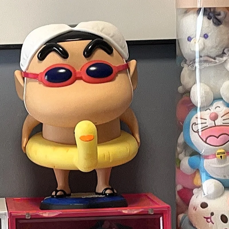 

Anime Crayon Shin-chan Figure Model Dolls Action Figurines Cartoon Statue Oversize Cute Peripheral Toys Ornaments Gifts